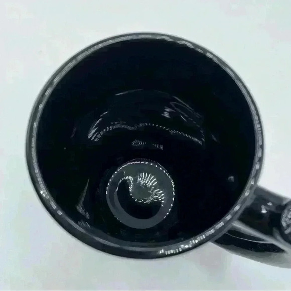 Universal Studios Florida Black Glass Coffee Mug  5 1/2: Tall - Picture 4 of 7